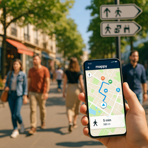 Découvrez comment créer l'itinéraire à pied parfait avec Mappy