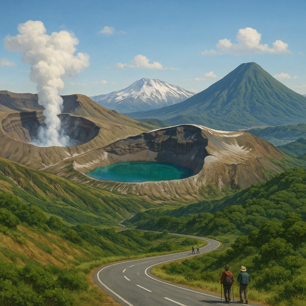 Volcans japonais en 3 lettres : vos réponses pour mots croisés !