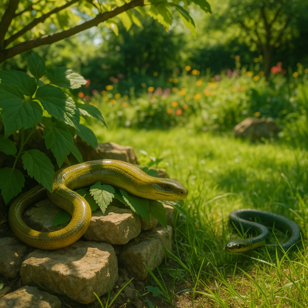 Orvet ou serpent : comment les distinguer et ce qu'il faut savoir
