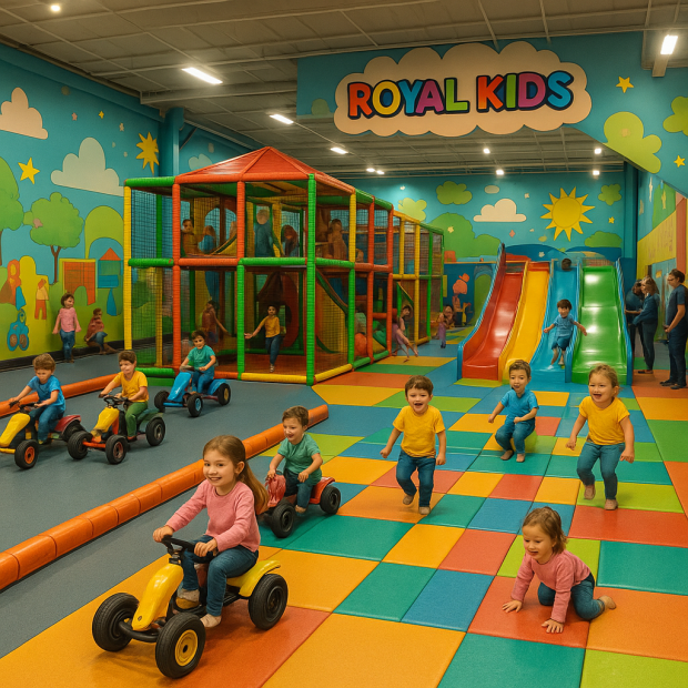 Royal Kids : le parc de jeux parfait pour les enfants de 0 à 12 ans